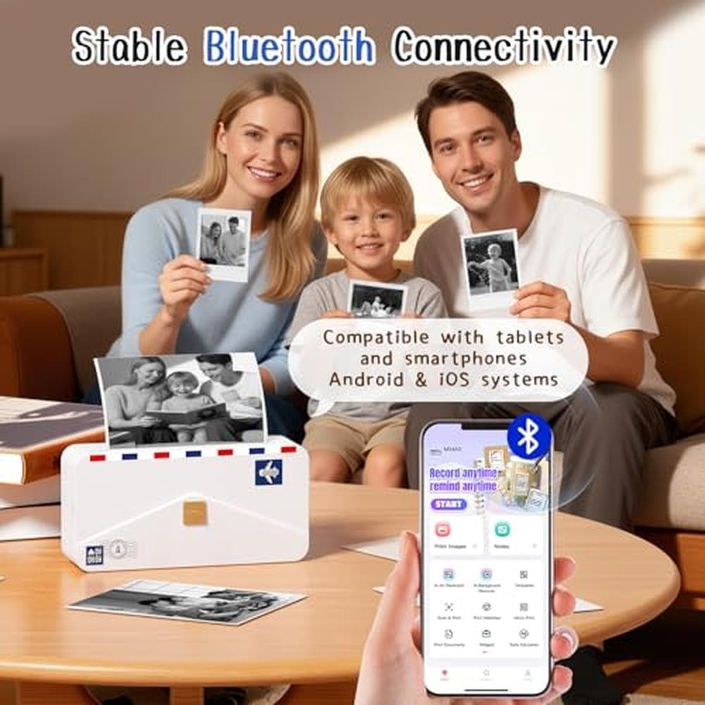 Phomemo Portable Thermal Printer M04AS – In Use