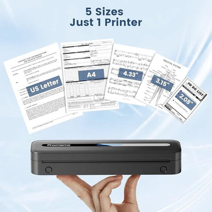 Portable Thermal Printer: Phomemo M832 Inkless Wireless – Close-up Detail