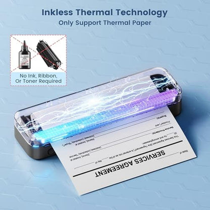 Portable Thermal Printer: Phomemo M832 Inkless Wireless – In Use