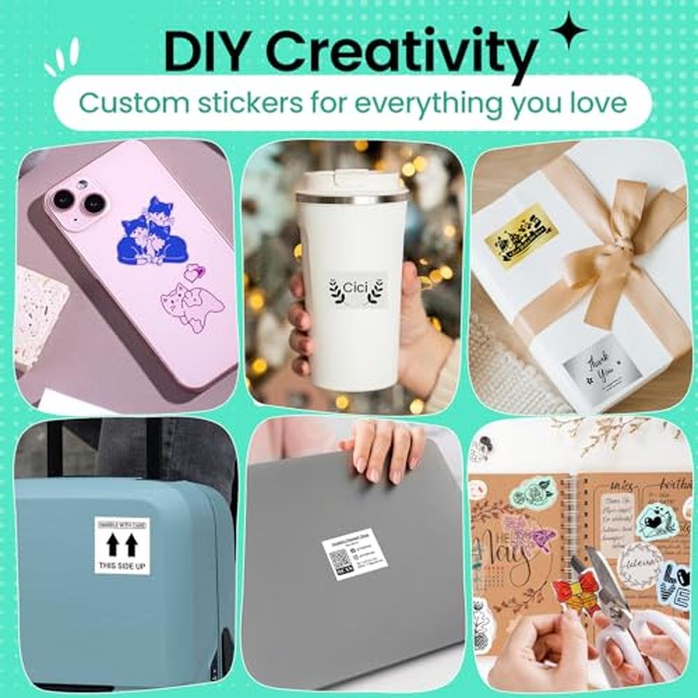 Sticker Printer: Phomemo M02 Mini Printer Sticker Maker – Packaging