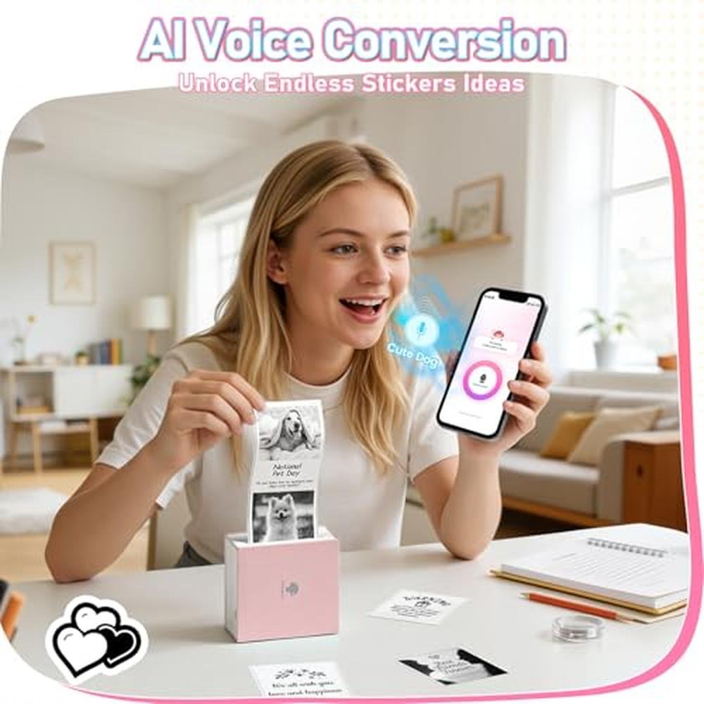 Sticker Printer: Phomemo Mini Thermal Sticker Printer – Packaging