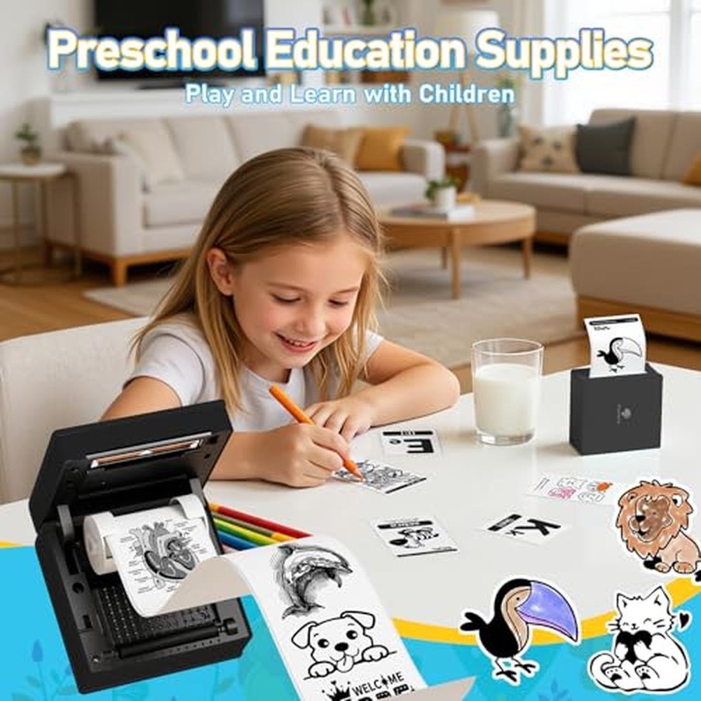 Sticker Printer: Phomemo Mini Thermal Sticker Printer – In Use