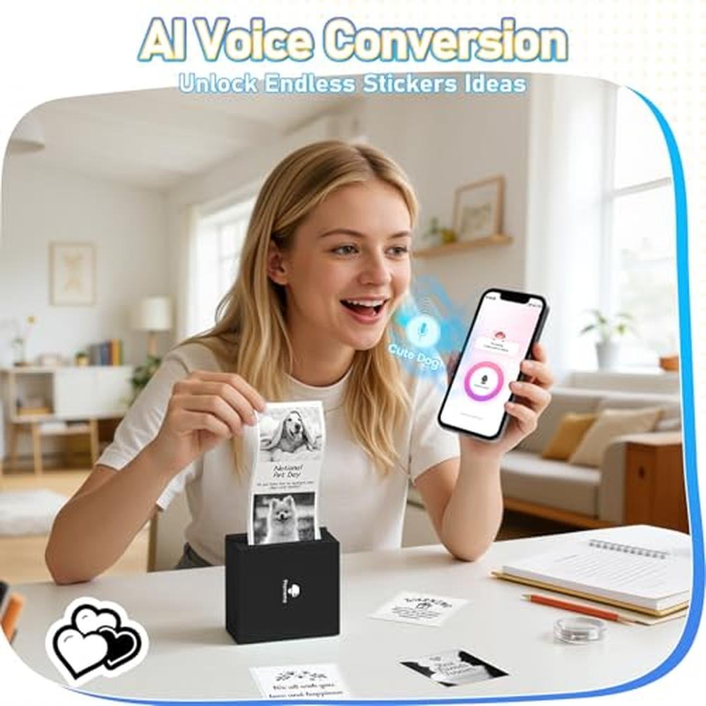 Sticker Printer: Phomemo Mini Thermal Sticker Printer – Packaging