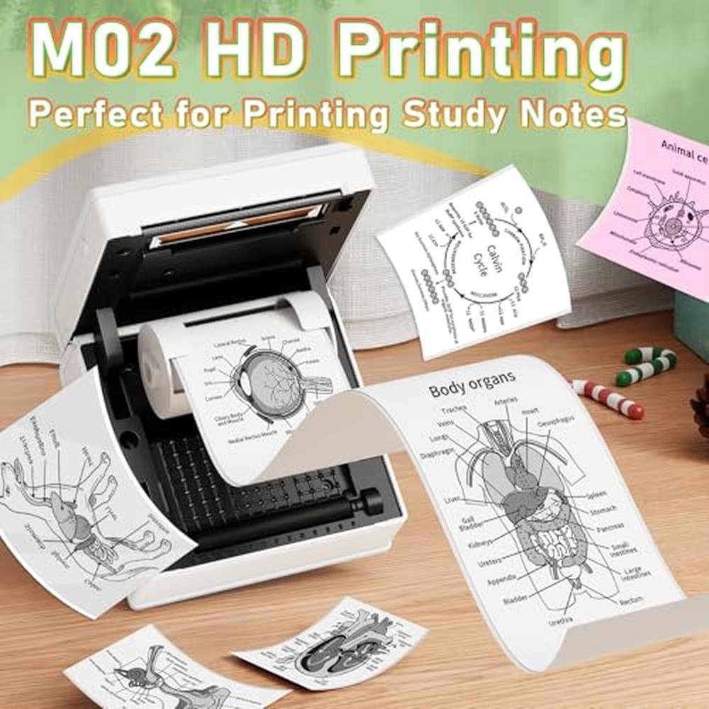 Sticker Printer: Phomemo Mini Thermal Sticker Printer – Close-up Detail