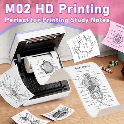 Sticker Printer: Phomemo Mini Thermal Sticker Printer – Side View