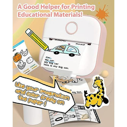 Sticker Printer: Phomemo T02 Mini Sticker Printer Maker – In Use