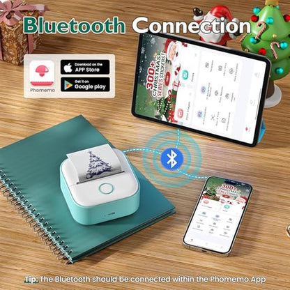 Sticker Printer: Phomemo T02 Mini Printer Sticker Maker – In Use