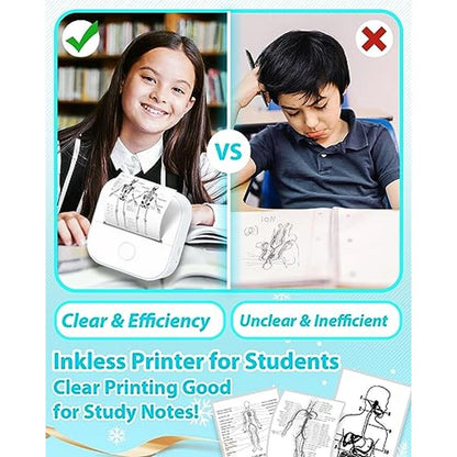 Sticker Printer: Phomemo T02 Mini Printer Sticker Maker – In Use