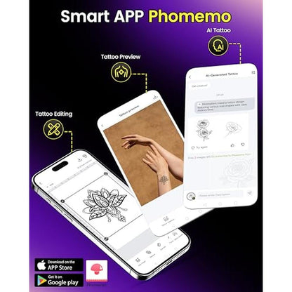 Tattoo Machine: Phomemo TP31 Mini Tattoo Stencil Printer – In Use