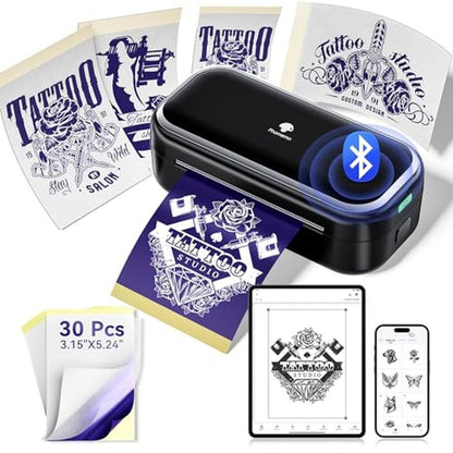 Tattoo Phomemo: Phomemo TP31 Mini Tattoo Maker – Front View