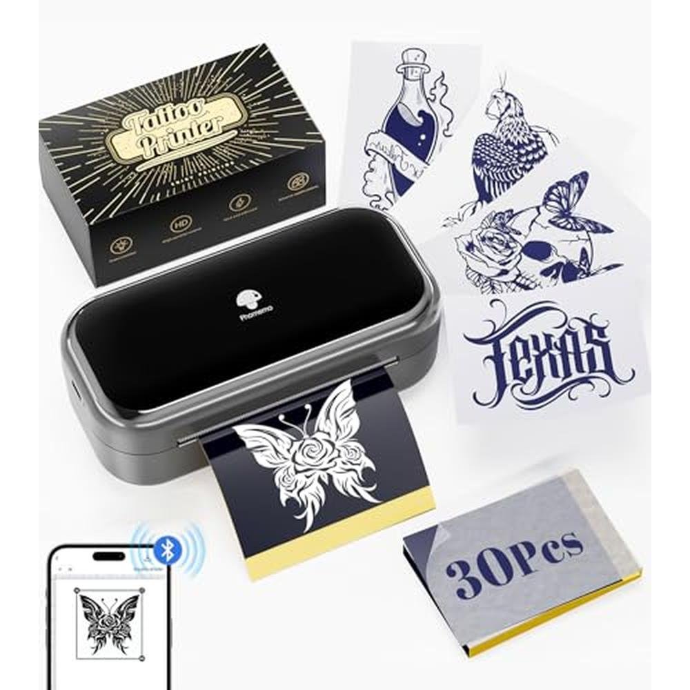 Tattoo Printer: Phomemo TP31 Wireless Thermal Tattoo – Front View