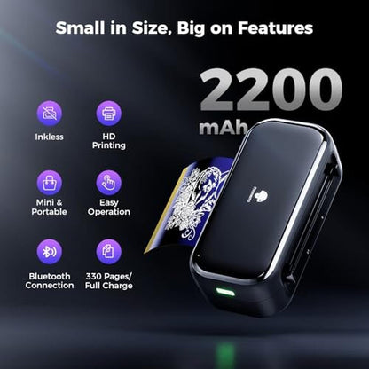 Tattoo Printer: Phomemo TP31 Wireless Thermal Tattoo – Side View