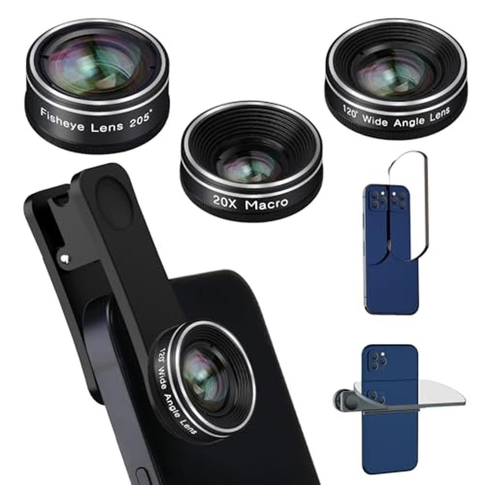 Lens Camera: 198 Fisheye Lens – Front View