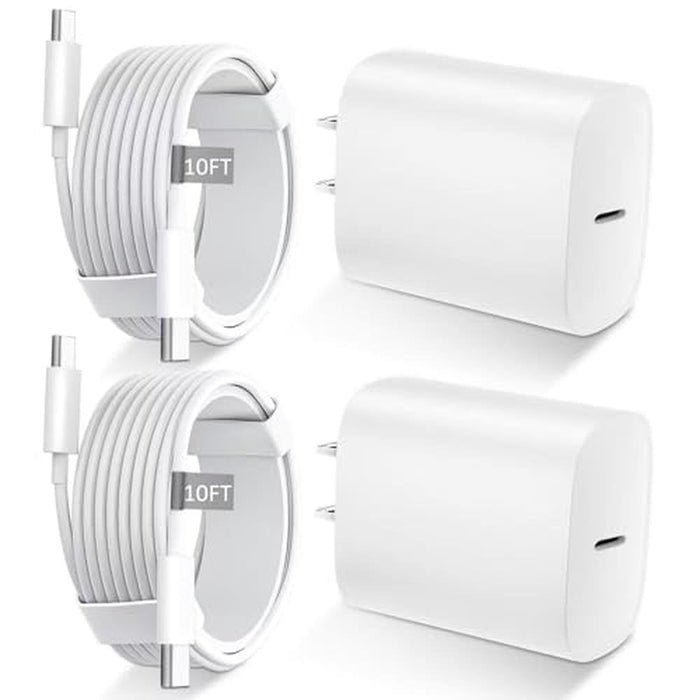 Phone Chargers iPhone Fast Charging – Front View