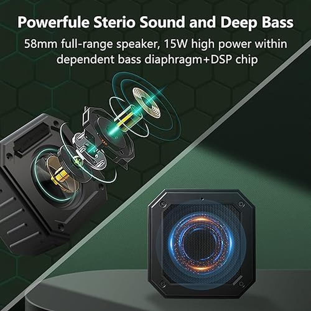 Golf Speaker: PILSAMAS Magnetic Bluetooth Speaker – Close-up Detail