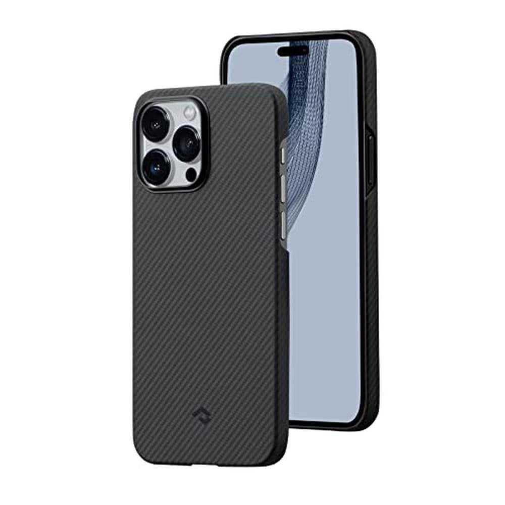 Case iPhone 14 Pro Max: Pitaka MagSafe Compatible Slim Light – Front View