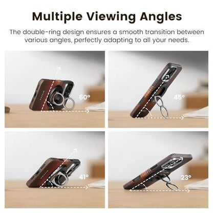 Grip Phone: PITAKA MagSafe Phone Grip 360 Degree Rotation – Close-up Detail