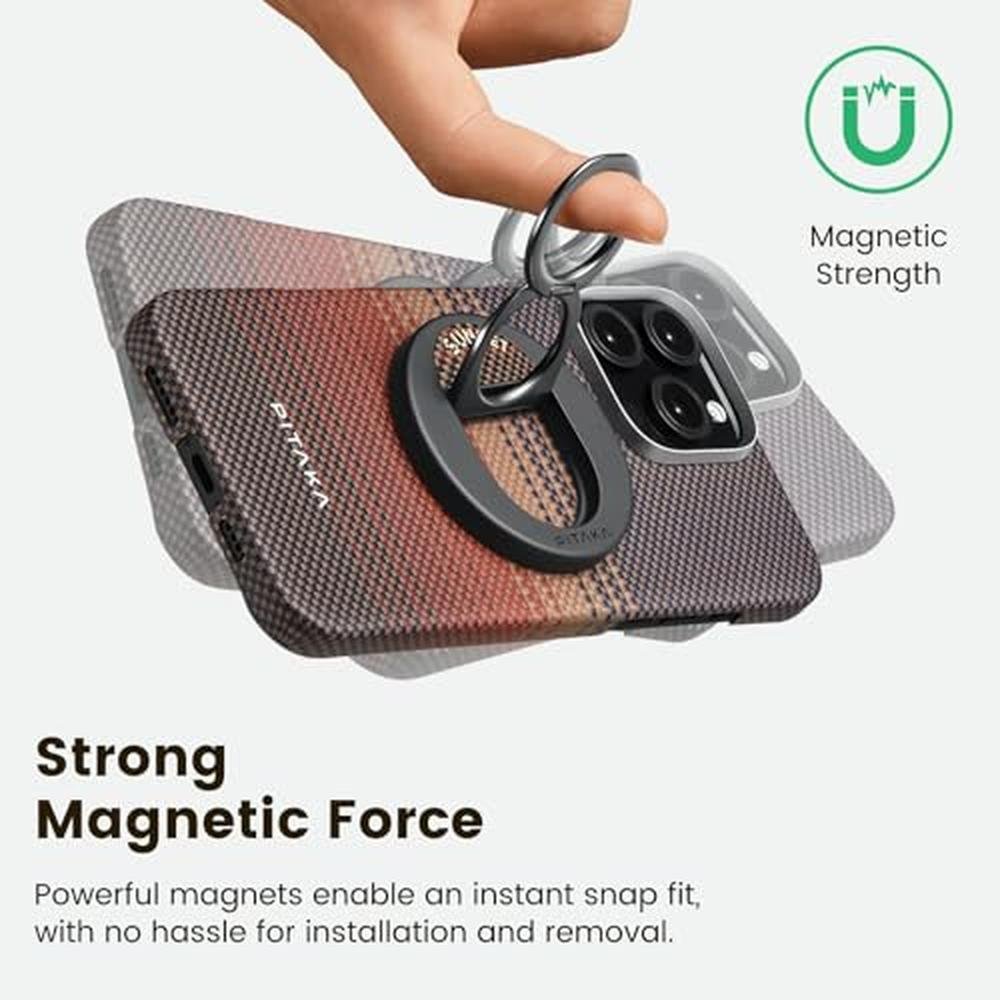 Grip Phone: PITAKA MagSafe Phone Grip 360 Degree Rotation – Packaging