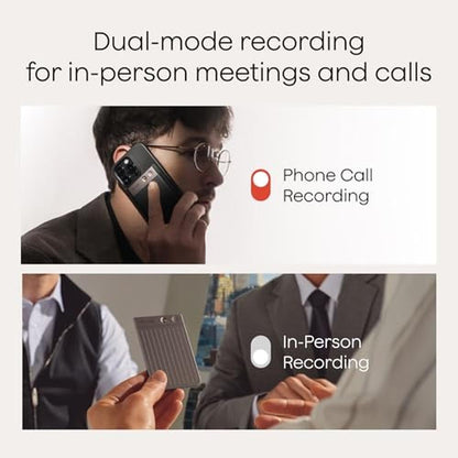 Plaud Note AI Voice Recorder: Premium Note Taker with AI – Side View