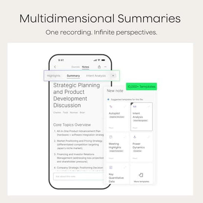 Plaud Note AI Voice Recorder: Premium Note Taker with – In Use