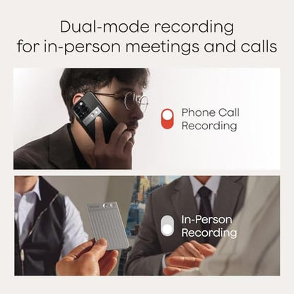 Plaud Note AI Voice Recorder: Premium Note Taker with AI – Side View