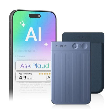 Plaud Note AI Voice Recorder: Premium Note Taker with 112 – Front View