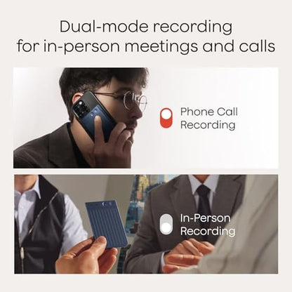 Plaud Note AI Voice Recorder: Premium Note Taker with 112 – Side View
