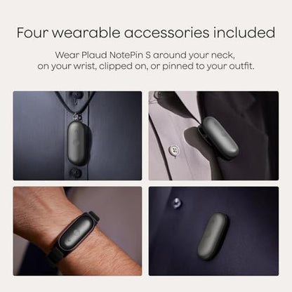 Plaud NotePin S AI Voice Recorder – Close-up Detail