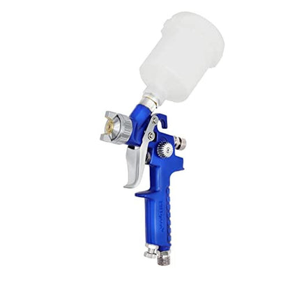 Spray Gun: PNTGREEN HVLP Mini Spray Gun 0.8 mm Nozzle – Front View