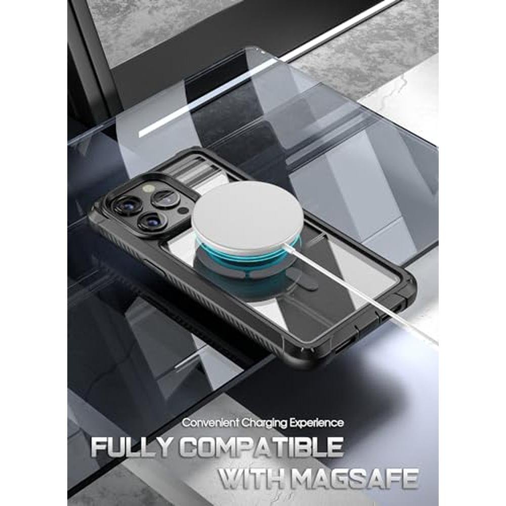 Compatible Clear Phone Case: MagPro Case Compatible with – In Use
