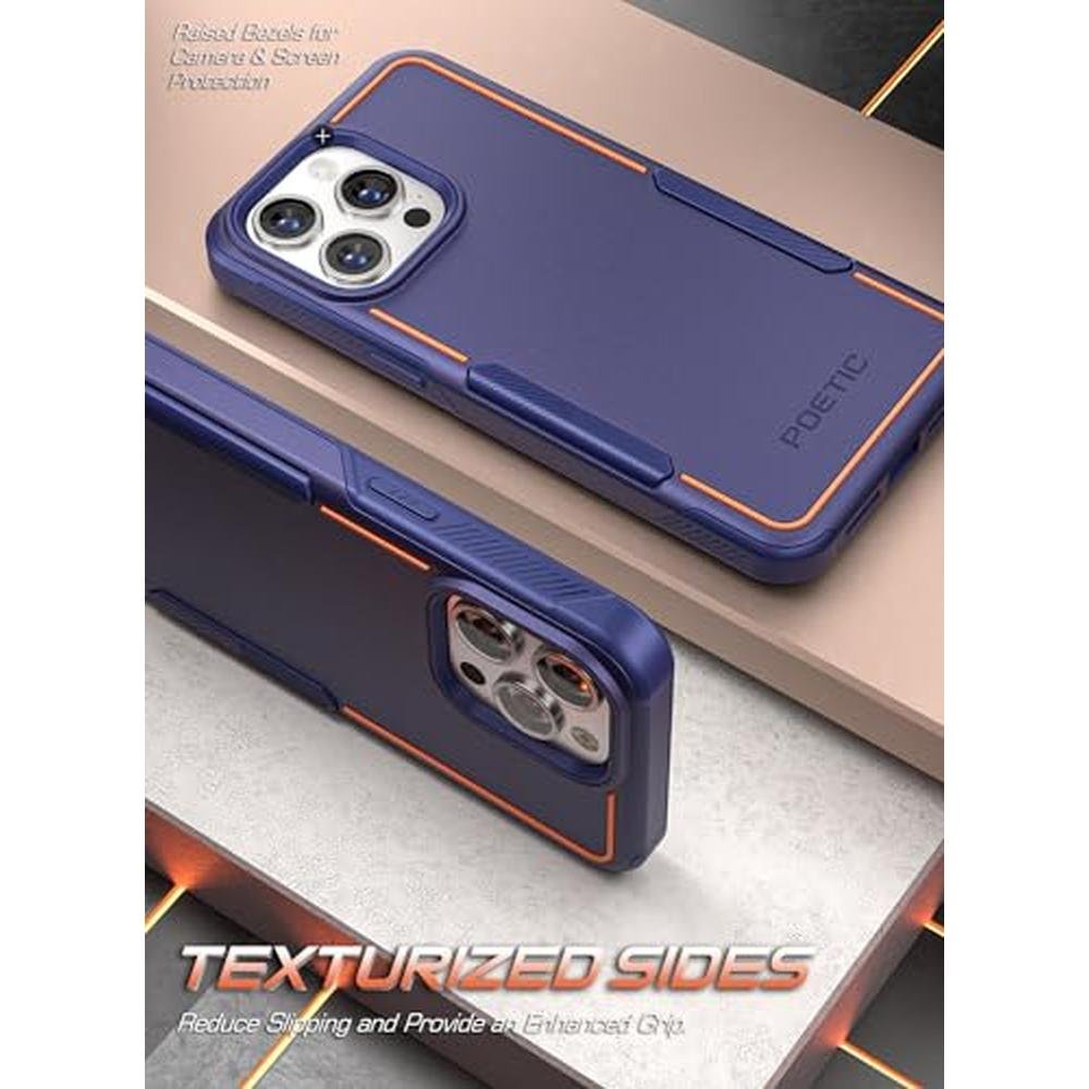 Case iPhone 15 Pro Max: Poetic Neon Series Dual Layer Slim – Close-up Detail