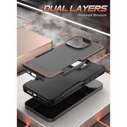 Case iPhone: Poetic Neon Series iPhone 15 Pro Max Dual – Side View