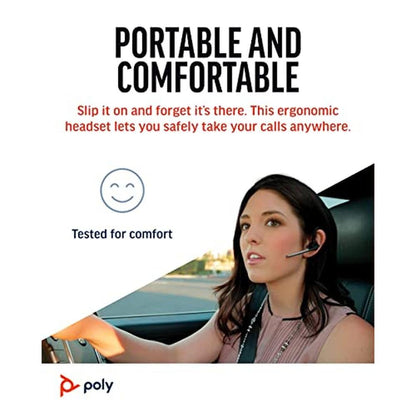 Bluetooth Poly Voyager Legend Wireless Headset – Side View