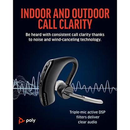 Bluetooth Poly Voyager Legend Wireless Headset – Close-up Detail