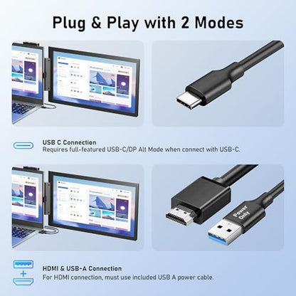 Laptop Screen Extender: Pornitor 14 FHD 1080P IPS – Packaging