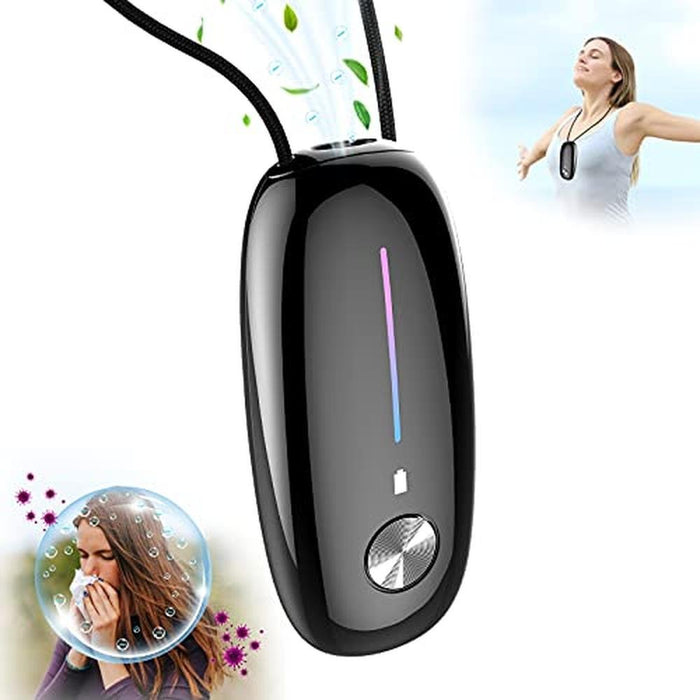 Air Purifier: Timeage Personal Air Purifier Necklace – Front View