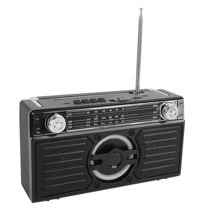 Radio Portable: SW Digital Radio Recorder with Bluetooth – Front View