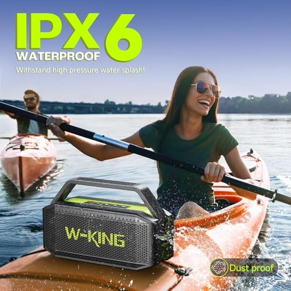 Bluetooth Large Portable Speaker – Close-up Detail