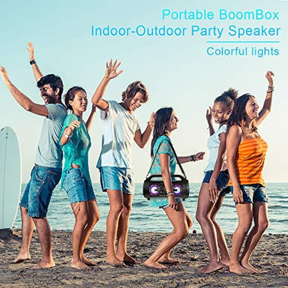 Speaker Portable: Premium Bluetooth Speaker with Subwoofer – In Use