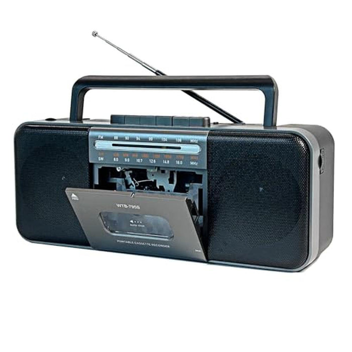 Cassette Portable: Premium Portable Cassette Tape Player – Front View