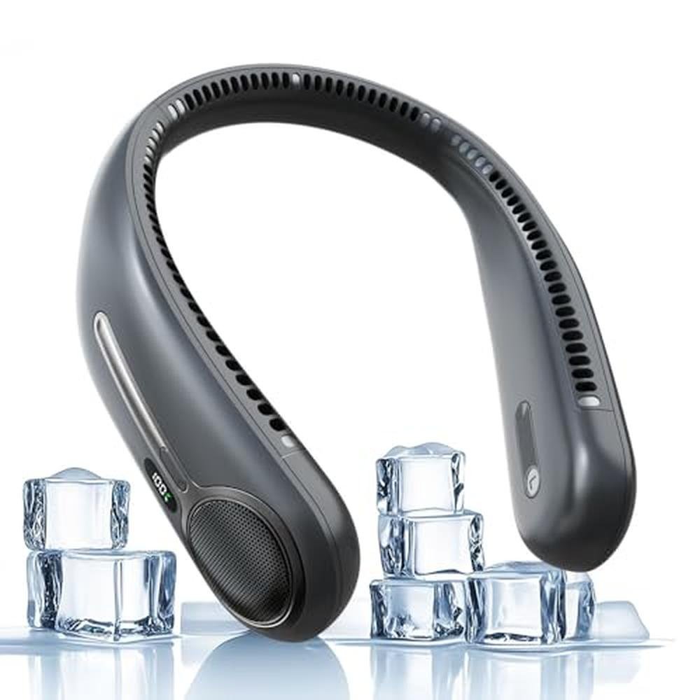 Fan Gifts: Kinhowly Portable Neck Fan Hands-Free Personal – Front View