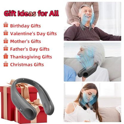 Fan Gifts: Kinhowly Portable Neck Fan Hands-Free Personal – Packaging