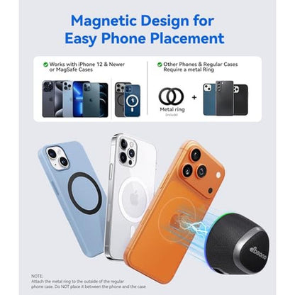 Portable Speaker: 2-in-1 Magnetic Bluetooth Speaker with – Packaging