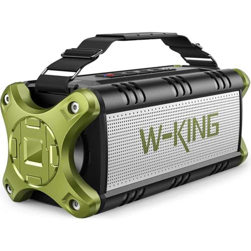Speaker Portable: W-KING 90W Max Loud Outdoor Speaker – Front View