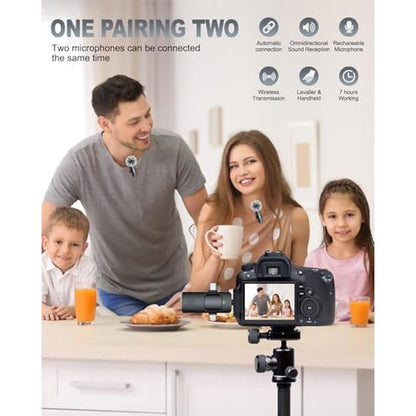 Microphone PQRQP: PQRQP 3 in 1 Professional Wireless – In Use