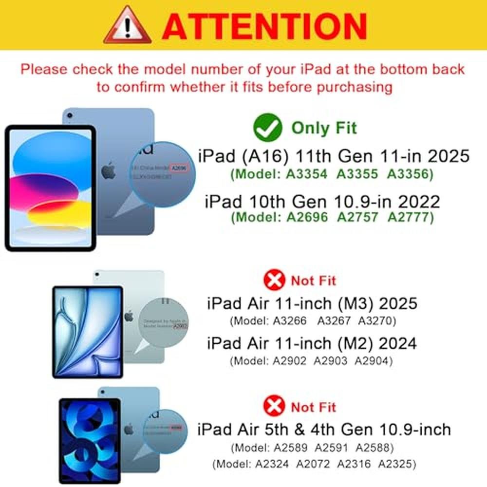 Ipad Generation: Procase For Ipad A16 11th Generation 11 – Side View