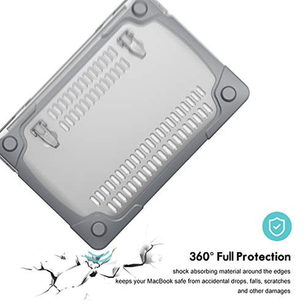 Macbook Pro Case: Premium Hard Shell Case with Dual Layer – Close-up Detail