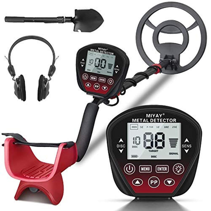 Professional Metal Detector for Adults – Front View