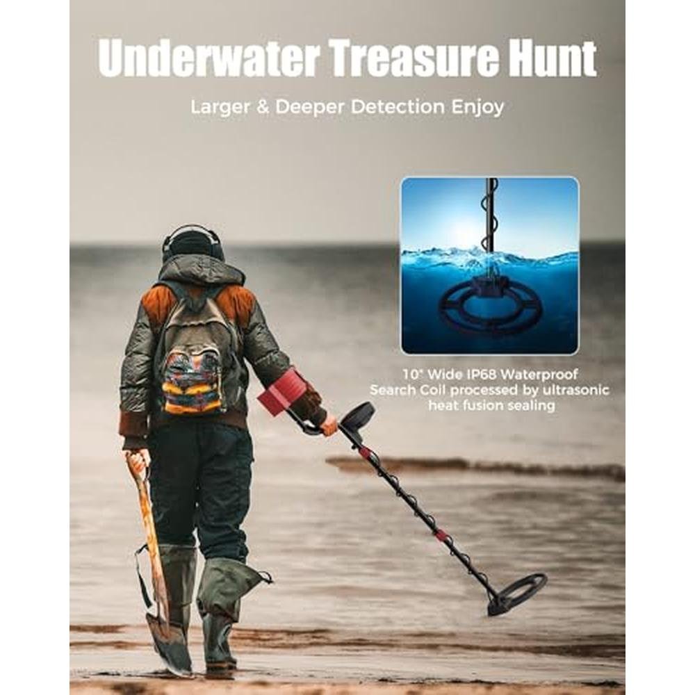 Professional Metal Detector for Adults – In Use
