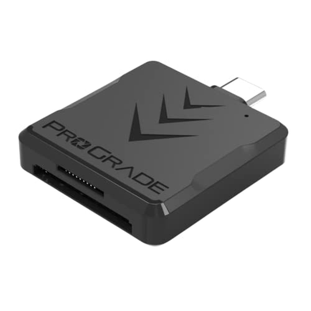 Prograde Digital: SDXC and MicroSDXC Dual-Slot Mobile Card – Front View